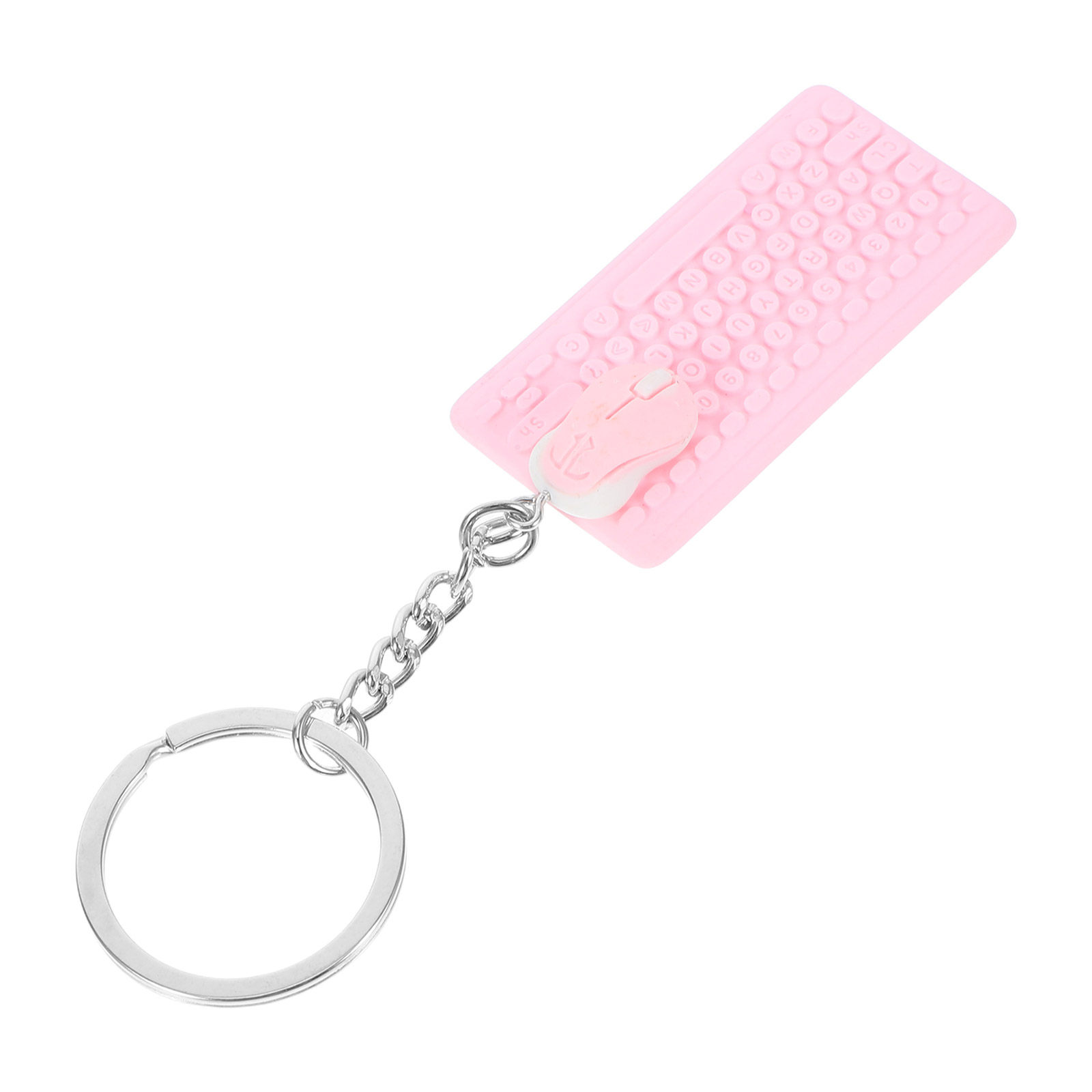 Kawaii Tech Accessories - Mała klawiatura i myszka – uroczy