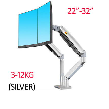 Monitor Arm Single - NB F195A Aluminiowy uchwyt z sprężyną