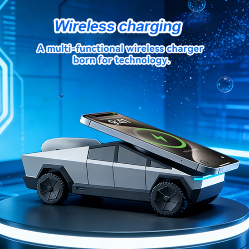 Wireless Charger 3 In 1 - Stacja ładująca 3-w-1 CyberDock do telefonu,