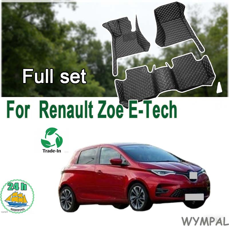 Tech Accessories Luxury - Luksusowe skórzane dywaniki samochodowe do Renault