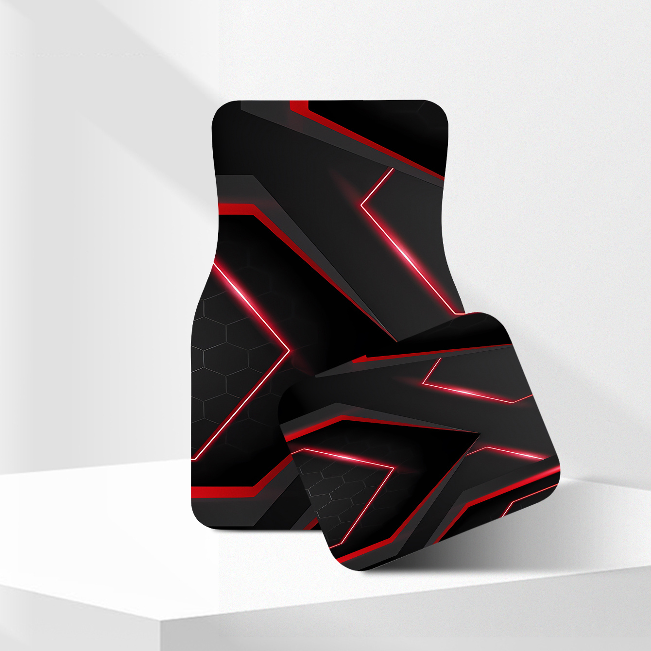 Tech Accessories Luxury - 4-częściowy zestaw wysokiej jakości dywaników samochodowych