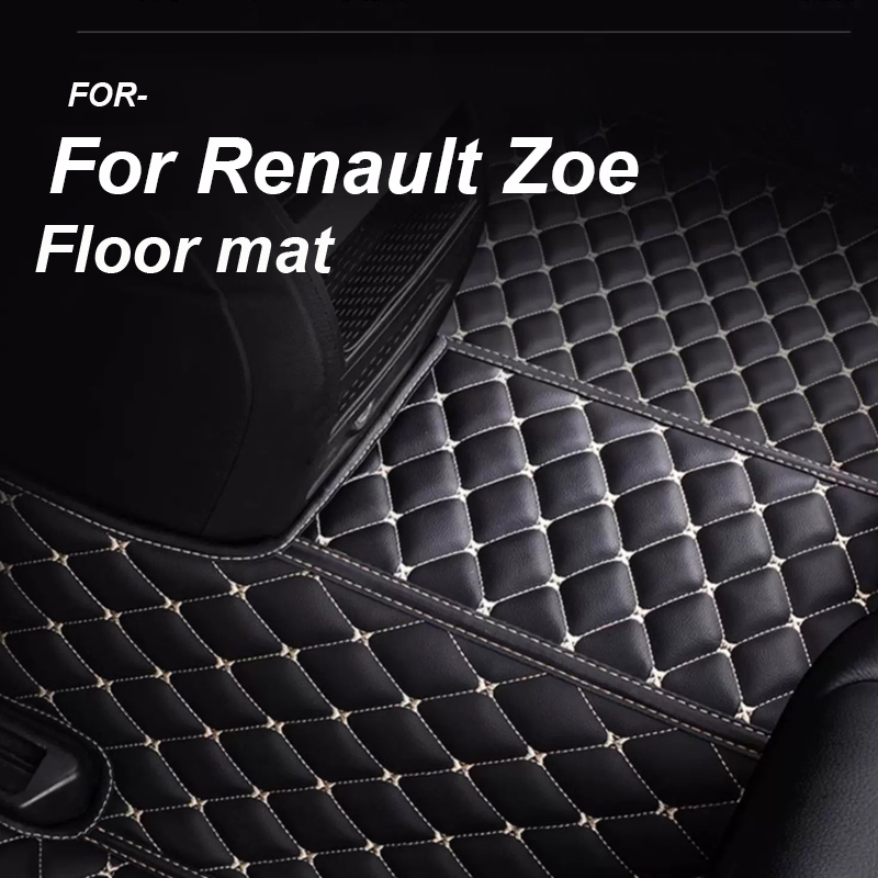 Tech Accessories Luxury - LUKSUSOWE Skórzane Dywaniki Samochodowe Do Renault
