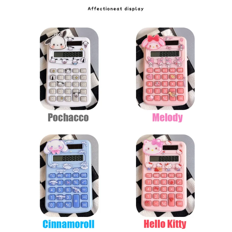 Uroczy Mini Kalkulator Cyfrowy – Kawaii Tech Accessories recenzja i cena