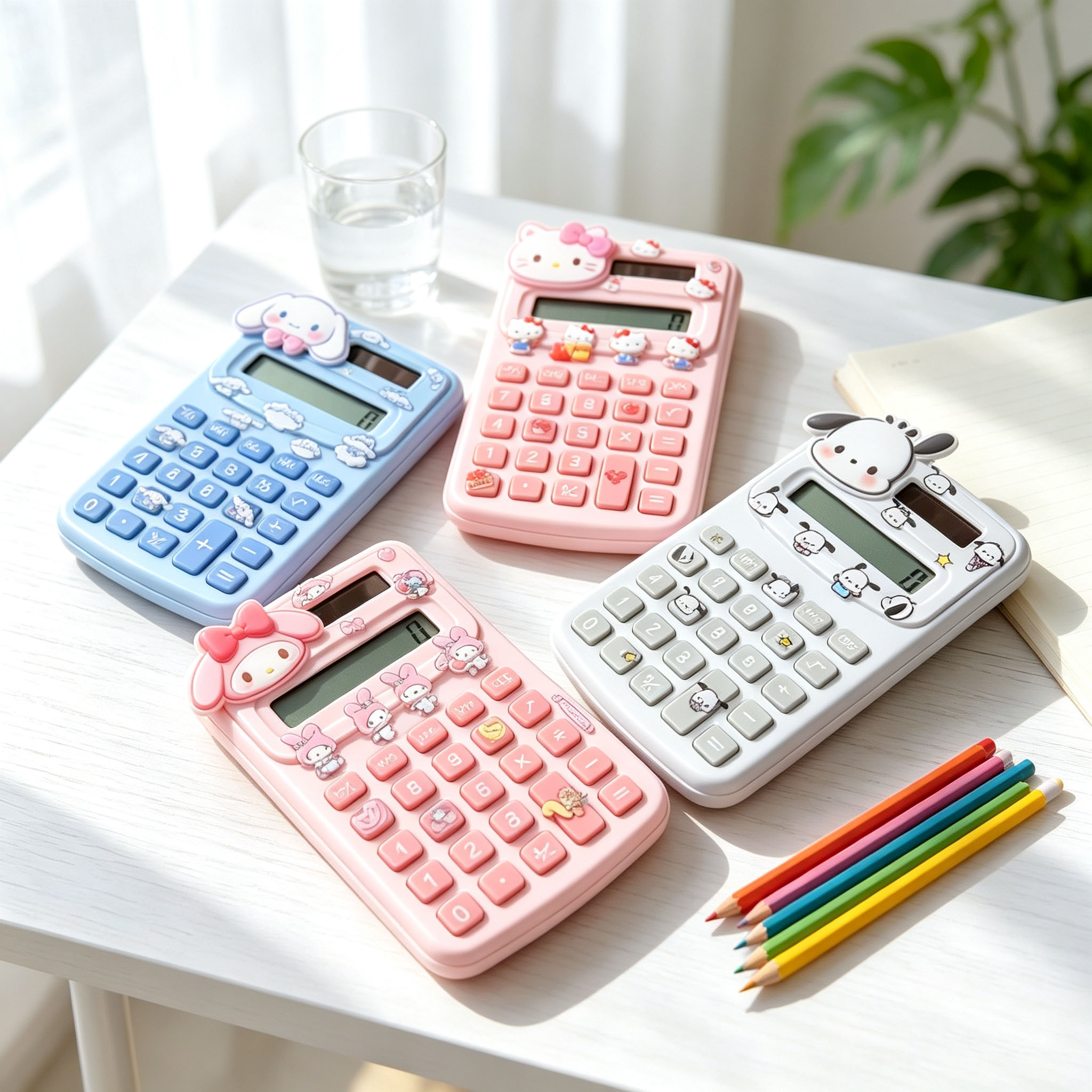 Uroczy Mini Kalkulator Cyfrowy – Kawaii Tech Accessories recenzja i cena