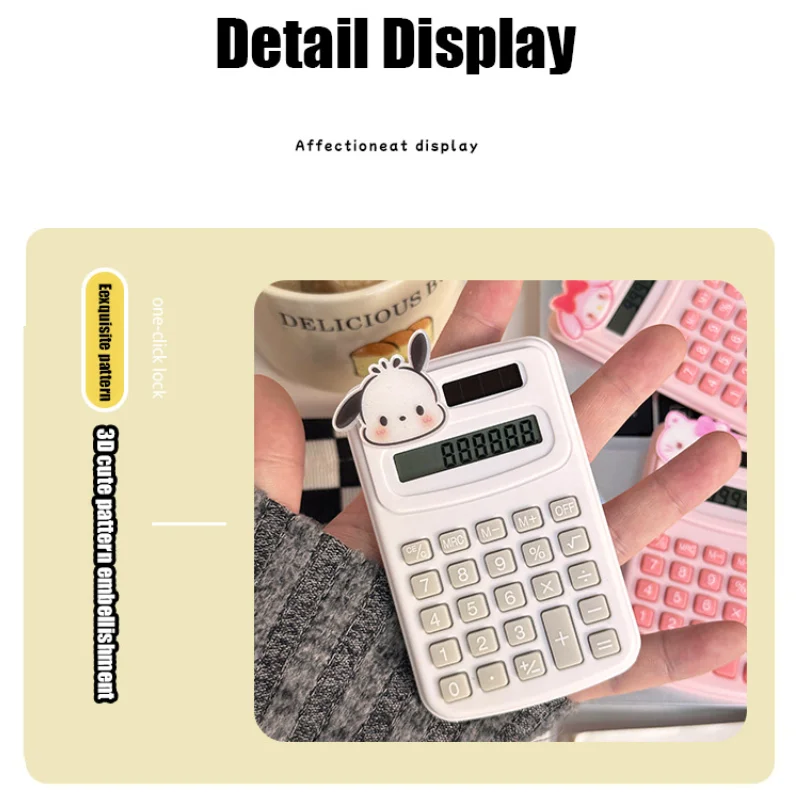 Uroczy Mini Kalkulator Cyfrowy – Kawaii Tech Accessories recenzja i cena