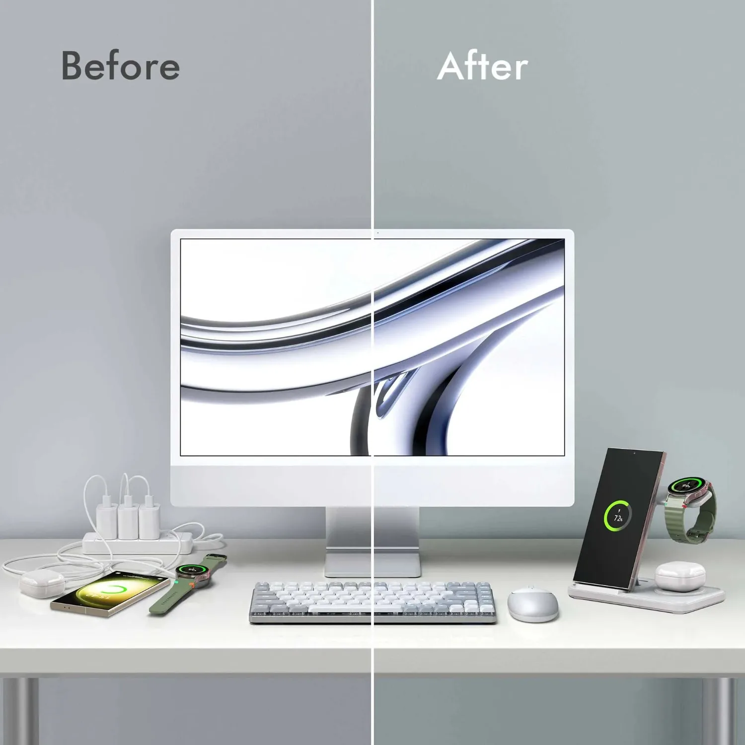 Stacja ładująca 3w1 bezprzewod – Wireless Charger 3 In 1 recenzja i cena
