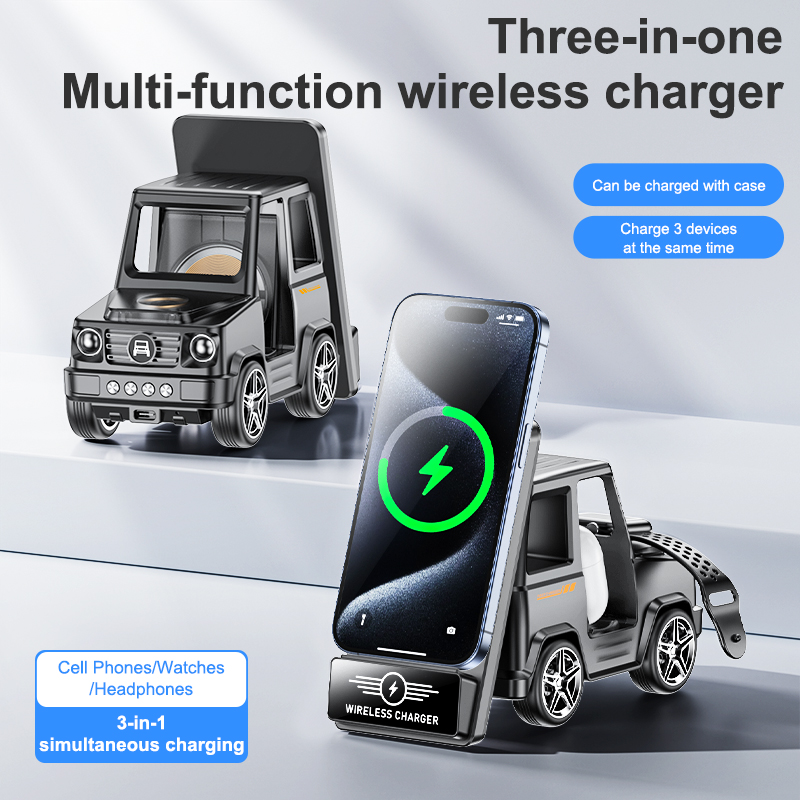Wielofunkcyjna ładowarka bezpr – Wireless Charger 3 In 1 recenzja i cena