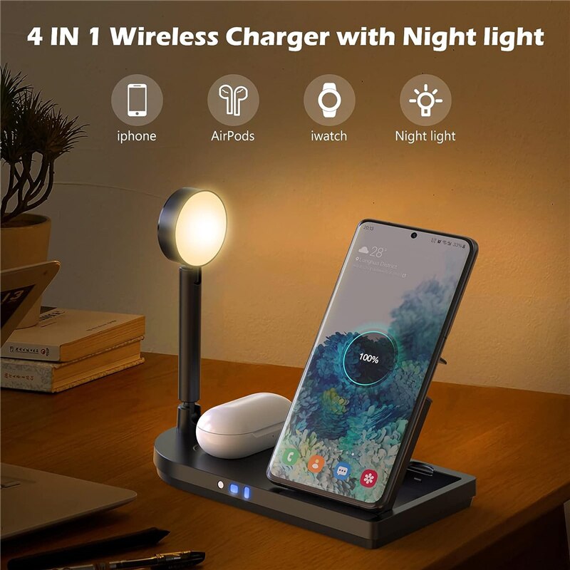 Składana bezprzewodowa ładowar – Wireless Charger 3 In 1 recenzja i cena