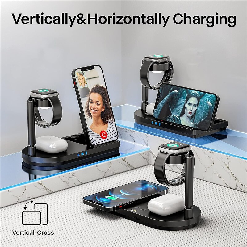 Składana bezprzewodowa ładowar – Wireless Charger 3 In 1 recenzja i cena