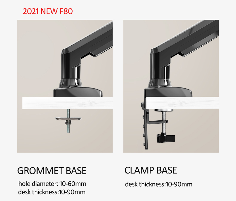 NOWY NB F80 17-30' Uchwyt na M – Monitor Arm Single recenzja i cena