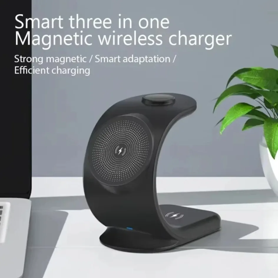 Magnetyczna ładowarka bezprzew – Wireless Charger 3 In 1 recenzja i cena