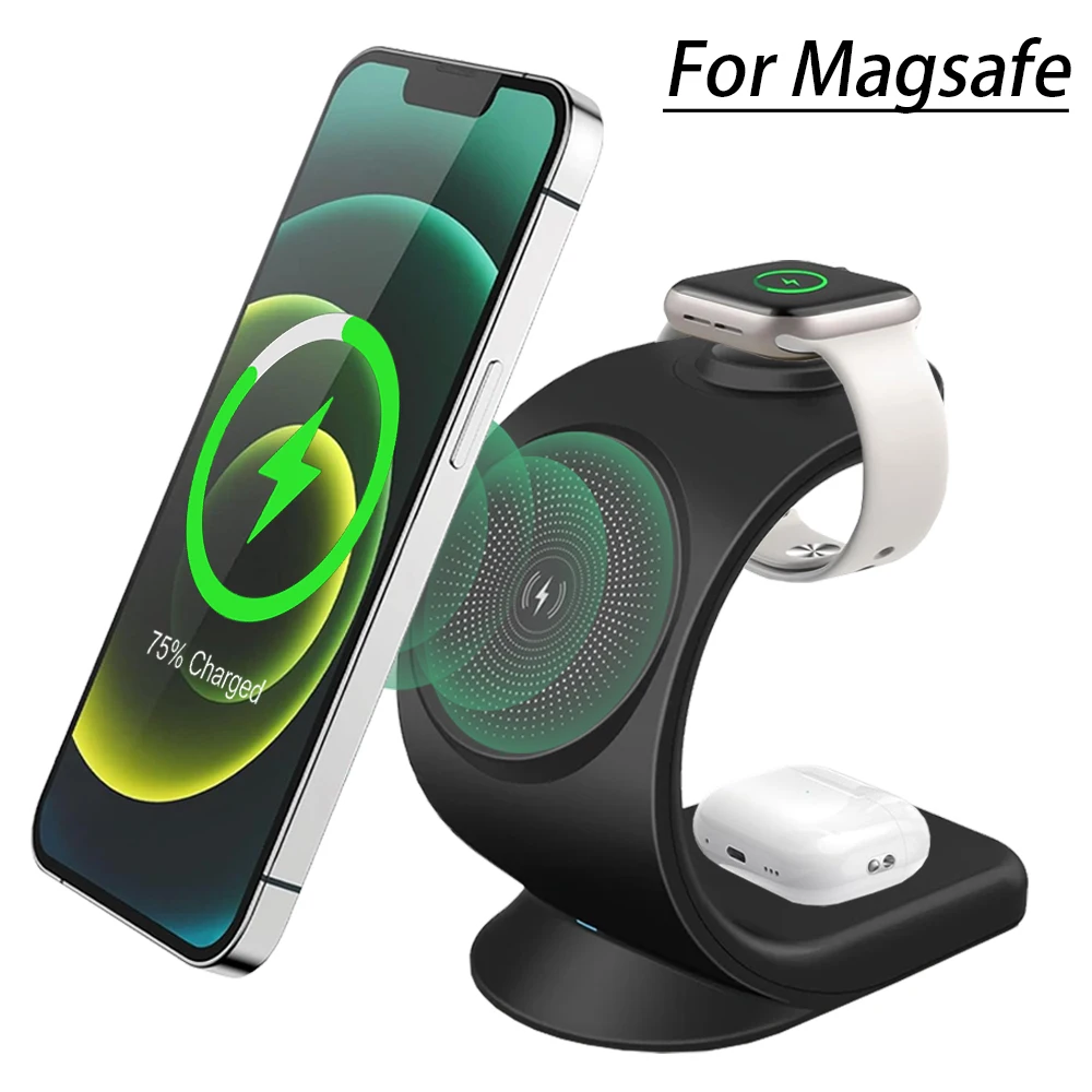 Magnetyczna ładowarka bezprzew – Wireless Charger 3 In 1 recenzja i cena