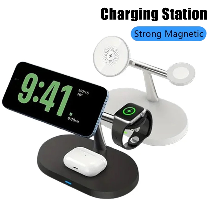 Magnetyczna bezprzewodowa stac – Wireless Charger 3 In 1 recenzja i cena
