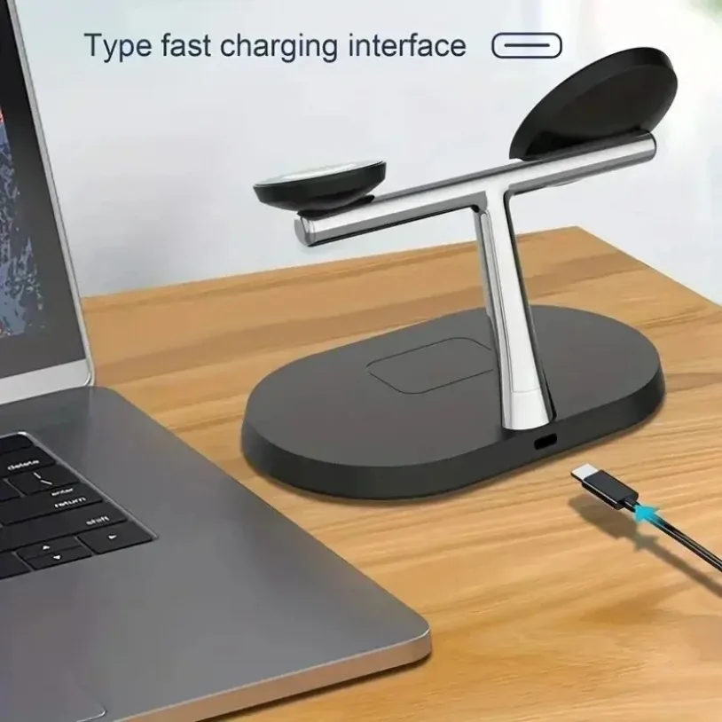 Magnetyczna bezprzewodowa stac – Wireless Charger 3 In 1 recenzja i cena