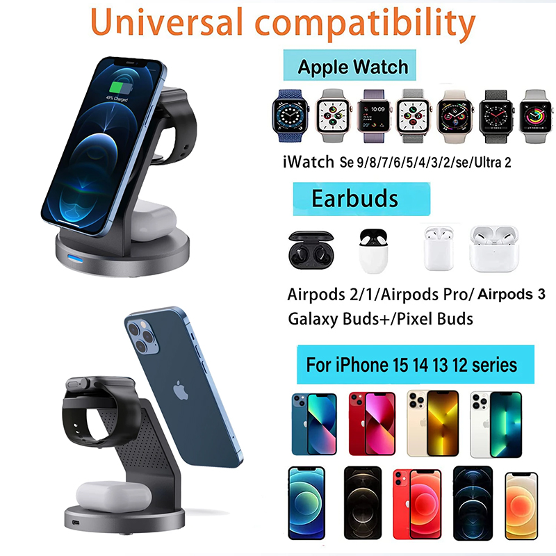 Stojak na bezprzewodową ładowa – Wireless Charger 3 In 1 recenzja i cena