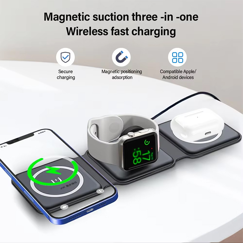 Uniwersalna magnetyczna składa – Wireless Charger 3 In 1 recenzja i cena