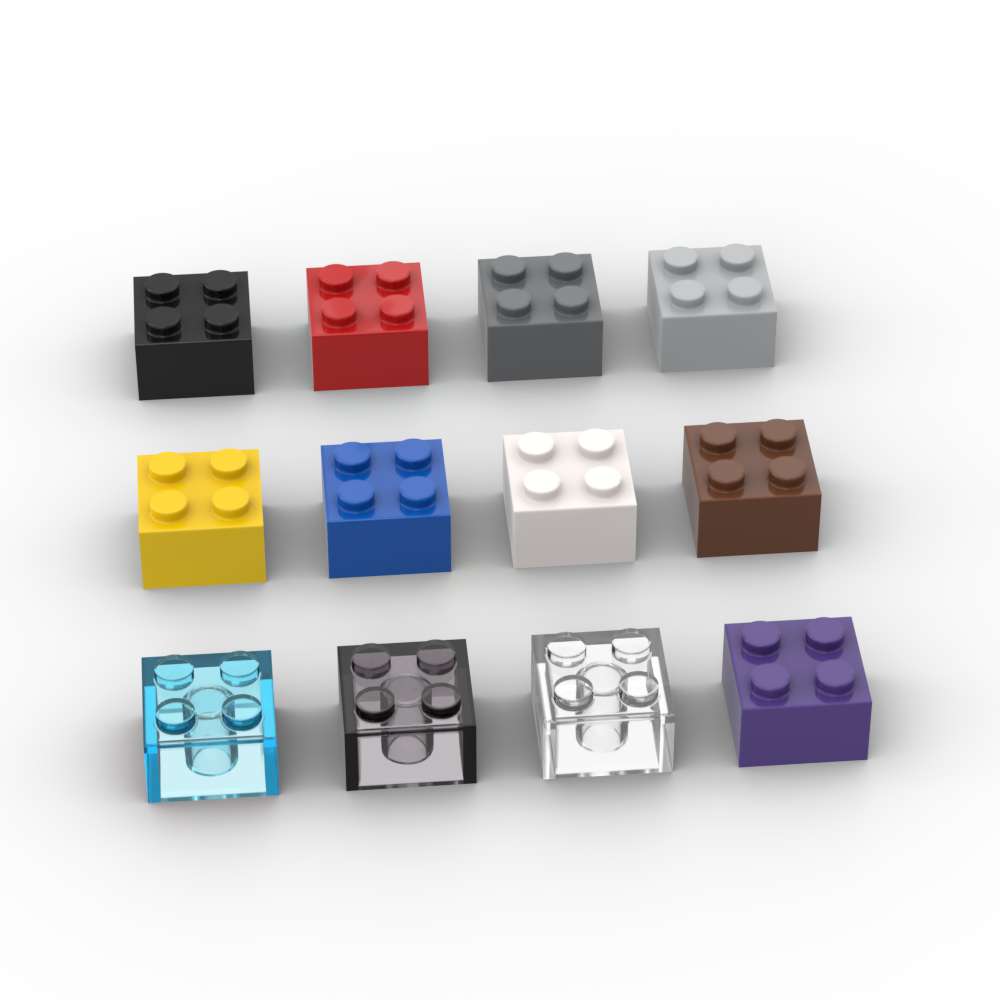 MOC 10 szt. 3003 2x2 klocki Hi – Tech Accessories For Kids recenzja i cena