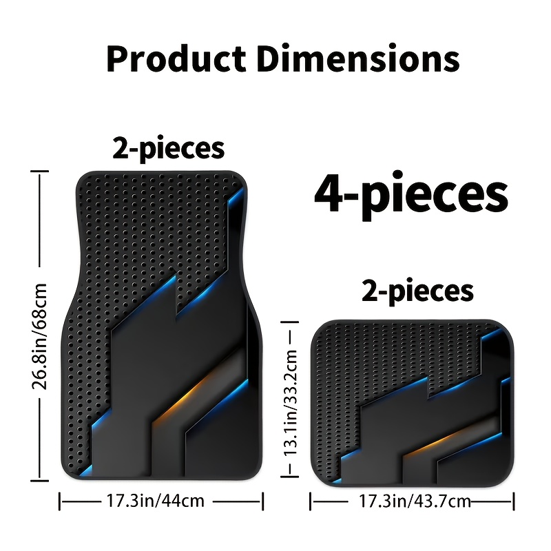 Zestaw 4 sztuk - Drukowane 2D  – Tech Accessories Luxury recenzja i cena