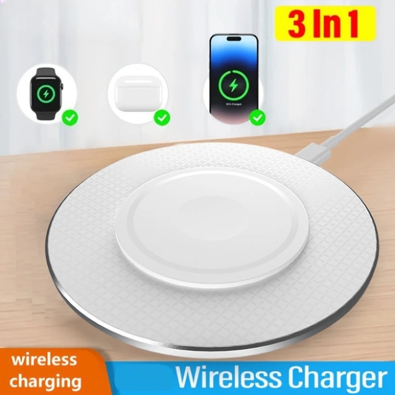 Kompaktowa ładowarka bezprzewo – Wireless Charger 3 In 1 recenzja i cena